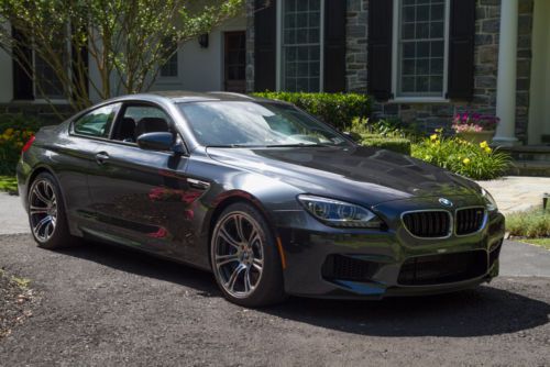 2014 bmw m6 coupe singapore gray metallic w/ black interior