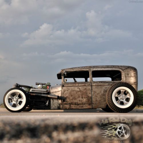 1929 ford traditional hot rod rat chopped sedan model a 1930 1931 1932 scta drag