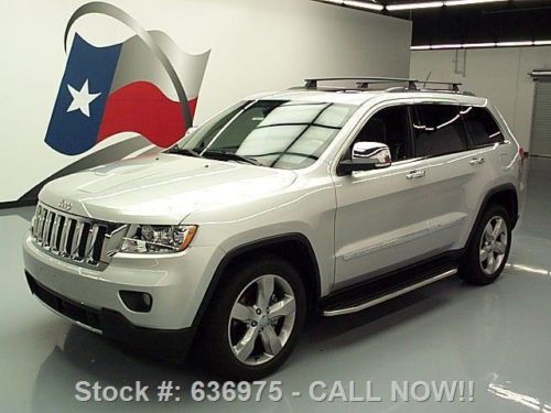 2011 jeep grand cherokee overland pano sunroof nav 47k texas direct auto