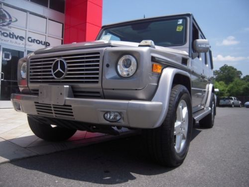 08 mercedes g500 pewter metallic clean carfax $0 down $759/month!