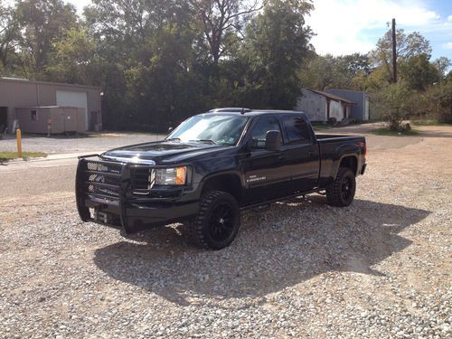 2008 gmc sierra 2500 hd slt crew cab pickup 4-door 6.6l duramax 4x4 lifted