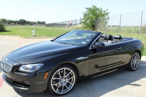 2012 bmw 650i conv, prem sound, lux seats, heads up, more!!