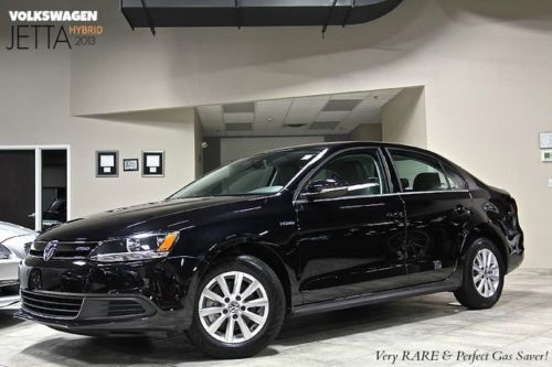 2013 volkswagen jetta hybrid se sedan $28k+msrp one owner! keyless touch screen