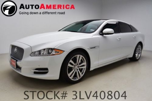 2013 jaguar xj l portfolio 13k mile  nav rear cam heat cool frnt rear seat sunrf