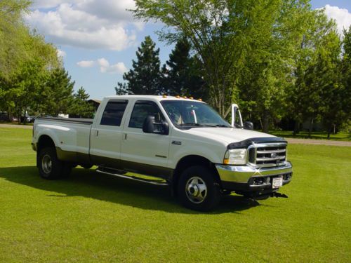 2001 ford f-350 daully super duty lariat crew cab pickup 4-door 7.3l