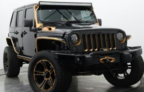 Jeep wrangler unlimited 4door  rigid led lift kit fully custom led headlights
