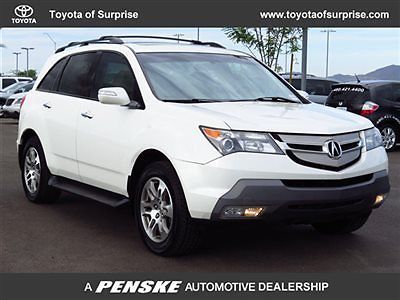 Acura mdx 4wd 4dr tech/entertainment pkg suv automatic gasoline 3.7l pgm-fi sohc