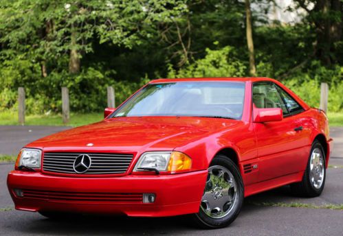 1993 mercedes bezn 600sl v12 southern serviced hard soft top rare 28k miles