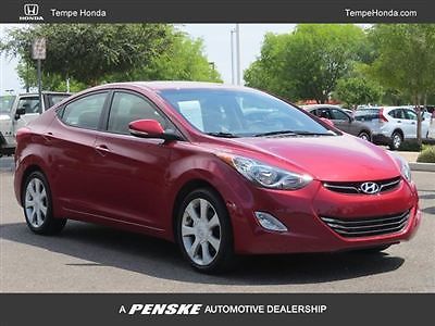 4dr sdn auto limited hyundai elantra low miles sedan gasoline 1.8l i4 fi dohc 16