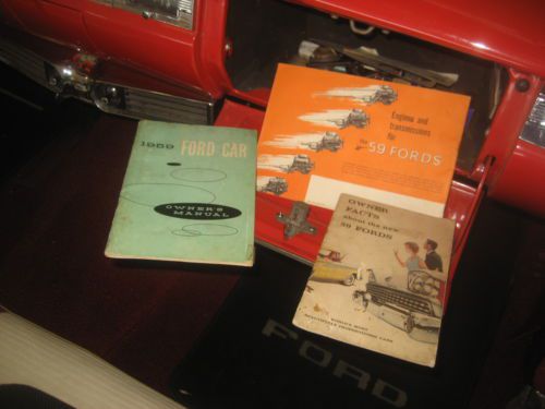 1959 FORD FAIRLANE  500 GALAXIE SKYLINER RETRACTABLE HARD TOP CONVERTABLE..., image 23