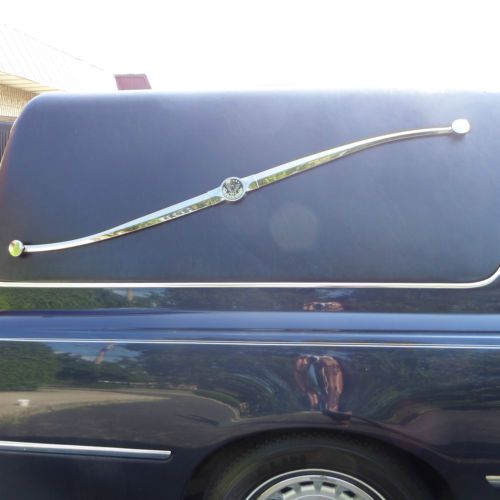 1999 Dark Blue Lincoln Town Car Executive Hearse, US $14,500.00, image 11