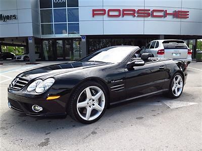 2008 mercedes sl55 amg 30k miles p1 pkg pano roof showroom cond! 847-812-3077