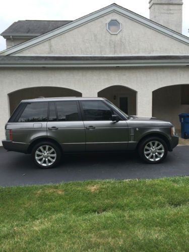 2007 land rover range rover hse lux