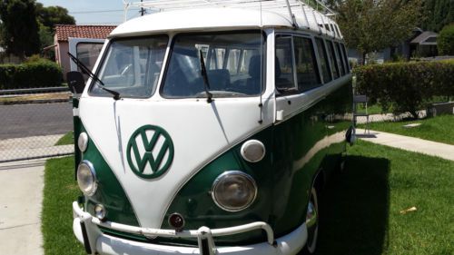 1968 vw bus kombi 15 windows imported in los angeles by vintagebusimport