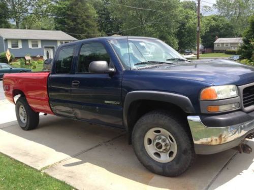 2000 gmc sierra 2500 sl 4x4