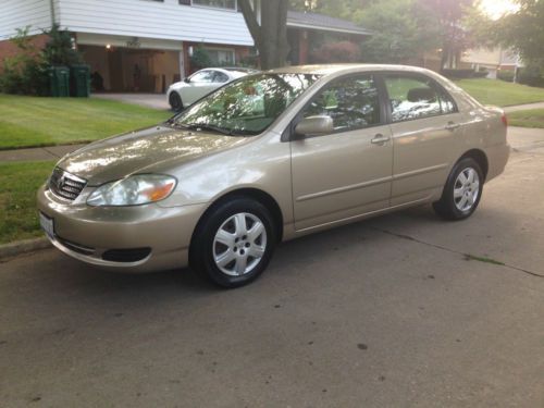 2005 toyota corolla le sedan 4-door 1.8l (50k mls. 1-owner, clean carfax)