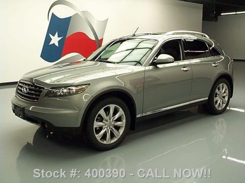 2007 infiniti fx45 awd sunroof nav rear cam 20&#039;s 77k mi texas direct auto