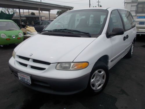 1997 dodge caravan no reserve