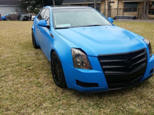 2008 cadillac cts custom paint rebuilt salvage title