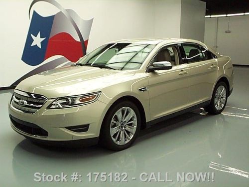 2011 ford taurus ltd awd leather rearview cam only 35k texas direct auto