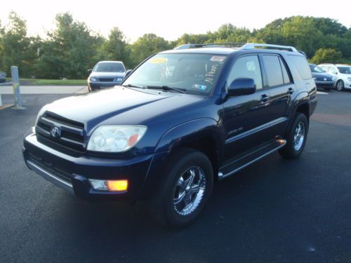 2004 toyota 4runner limited heated leather sunroof 4x4 4wd awd 4 runner 4.0l v6