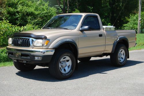 2001 toyota tacoma prerunner regular cab 2wd *tool box *bed extender