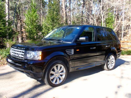 2007 land rover range rover sport supercharged sport utility 4-door 4.2l