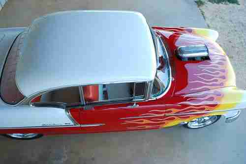 55 chevy bel-air 2 door hardtop pro street, streetrod, image 4