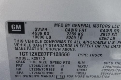 2015 gmc sierra 2500