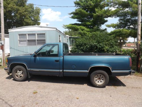 1992 chevrolet c1500 wt standard cab pickup 2-door 4.3l