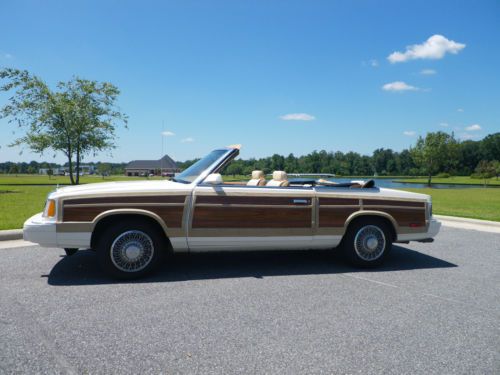 1986 chrysler lebaron base convertible 2-door 2.2l