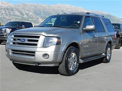 Suv ford expedition limited 4x4 leather sunroof 3rd row auto tow low price
