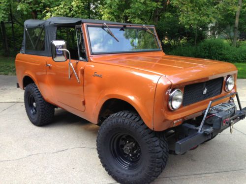International scout - one of a kind - turbo diesel - full mechanical restoration