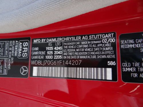 MERCEDES CLK430 AMG SPORT PKG * NO RESERVE LOW 69K MILES FLORIDA NO RUST CLK320, image 39