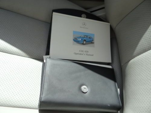 MERCEDES CLK430 AMG SPORT PKG * NO RESERVE LOW 69K MILES FLORIDA NO RUST CLK320, image 77