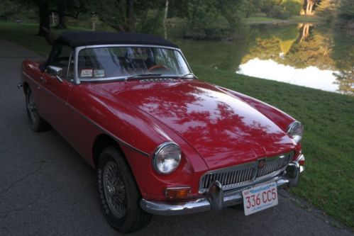 Classic little british car. perfect for summer cruising.