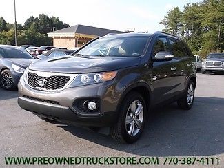 2013 kia sorento ex-l leather loaded carfax cert we ship warranty clean suv bid!