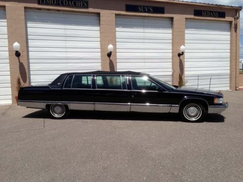 1996 cadillac fleetwood custom built secret service limousine