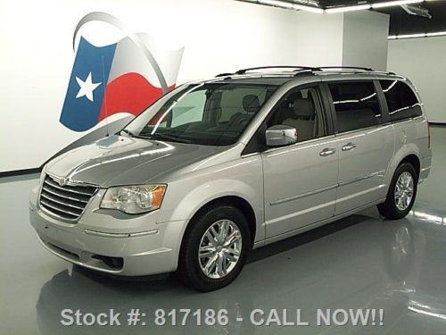 2008 chrysler town &amp; country ltd leather nav dual dvd texas direct auto