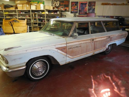 1963 ford galaxie country squire 8 passenger wagon