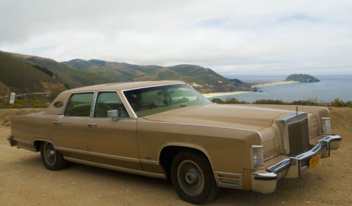 1979 lincoln continental town car base hardtop 4-door 6.6l