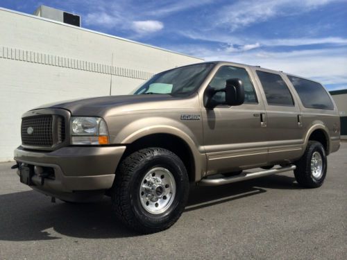 *must see 2003 excursion eddie baurer 4x4 only 122k 7.3 powerstroke turbo diesel