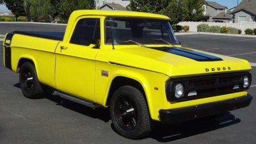 1970 dodge sweptline, 440 v8, d100. rare short box 440