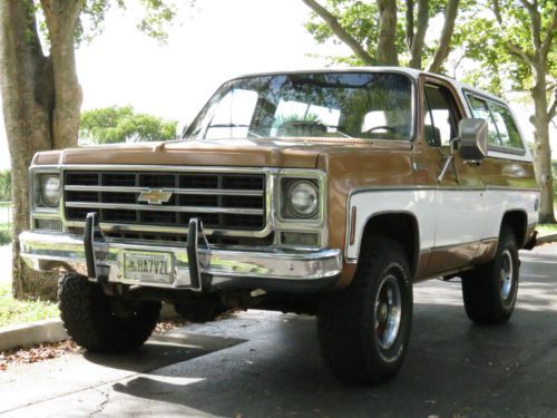 1979 chevrolet k5 blazer cheyenne sport utility 2-door 6.6l