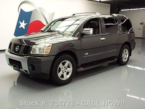 2006 nissan armada se 8-passenger third row park assist texas direct auto