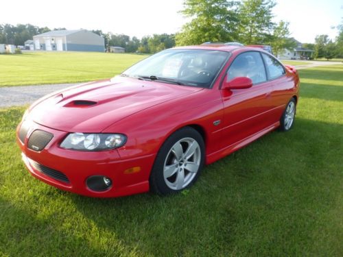 2006 pontiac gto base coupe 2-door 6.0l