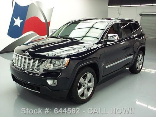 2011 jeep grand cherokee overland pano sunroof nav 34k texas direct auto