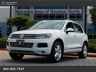 Touareg tdi diesel, 125 pt insp &amp; svc&#039;d, nav, b/u cam, htd seats, clean 1 own!!!