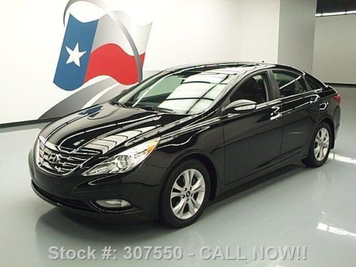 2011 hyundai sonata limited sunroof htd leather nav 29k texas direct auto