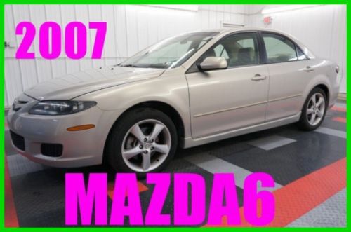 2007 mazda mazda6 i sport nice! gas saver! 63xxx orig miles! 60+ photos! wow!